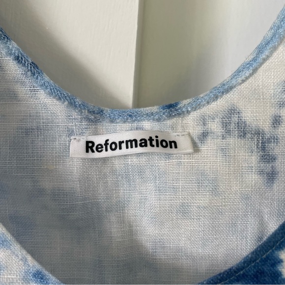 EUC Reformation Lyle Top in Shibori, sz M - Picture 5 of 6